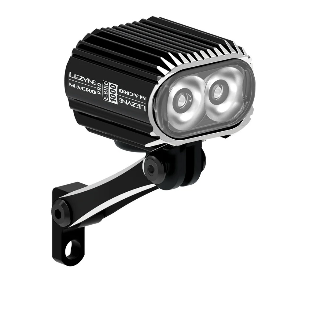 Lezyne E-Bike Macro Drive 1000 USB LED Front Light with Bosch Connector, 1000