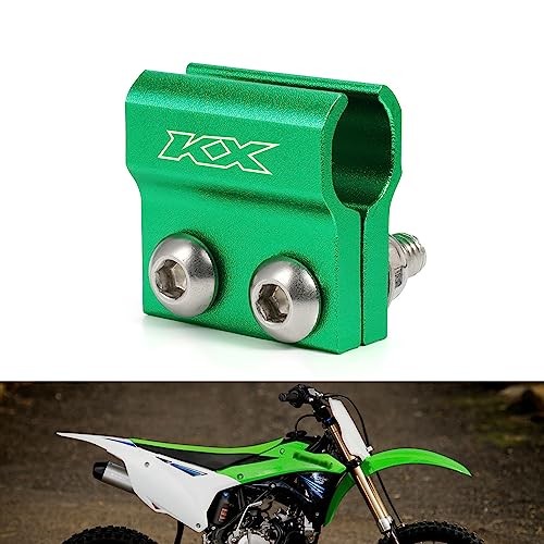 Front Brake Hose Guide Clamps Holder For KAWASAKI KX450 KX250 KX85 KX100