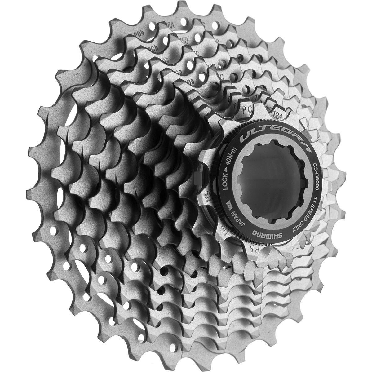 Shimano Ultegra CS-R8000 Cassette – 11 Speed, 11-28t, Silver
