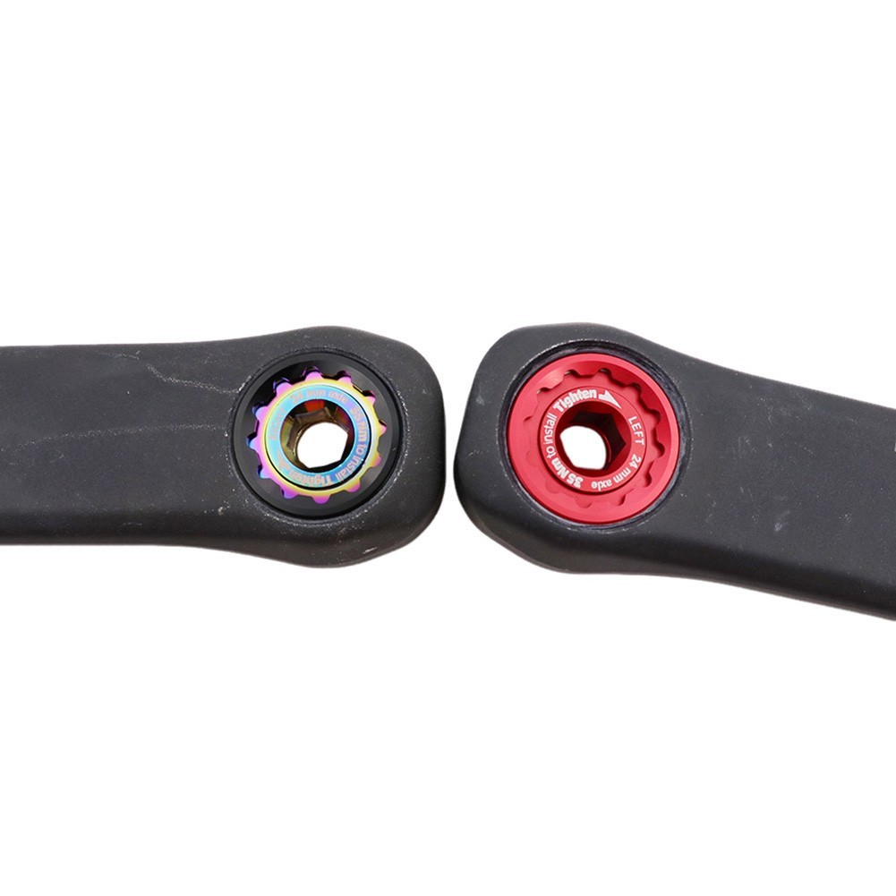 SelfExtracting Bolt for Rotor Aldhu Bicycle Crank 24/30mm Bolt Practical