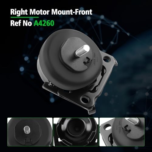 Engine Motor and Trans Mounts Compatible with Tacoma 2005-2015 4.0L V6