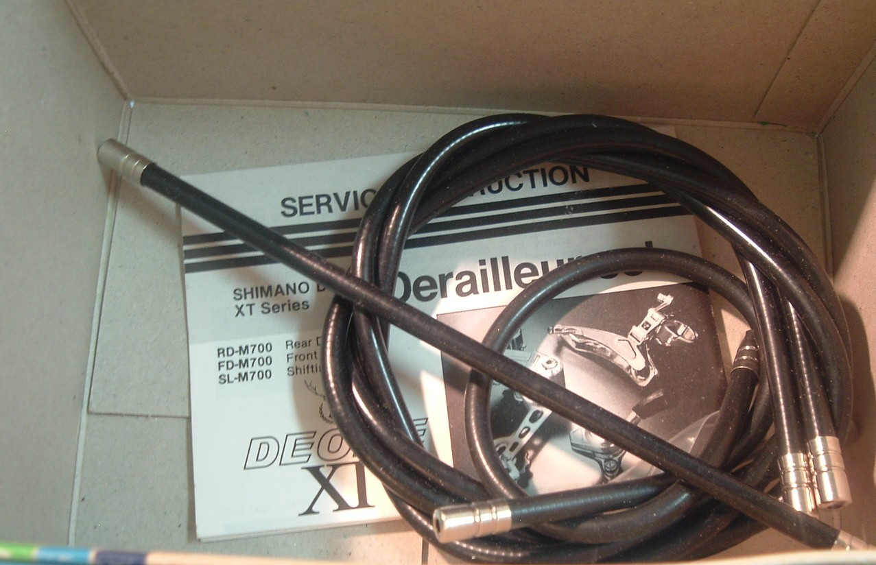Shimano Deore XT Deerhead SL-M700 Shifters MTB NEW/NOS Cables/Housing- Mint-NIB+