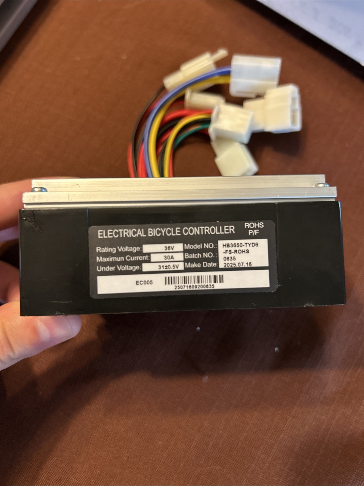 DC 36V 1000 Amp Brushless Motor Controller for Electric Scooter E-Bike