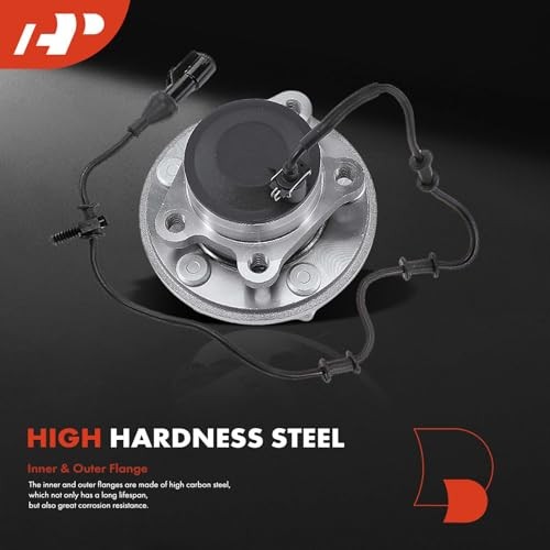 Front Wheel Bearing and Hub Assembly with ABS & 5-Lug | Compatible with