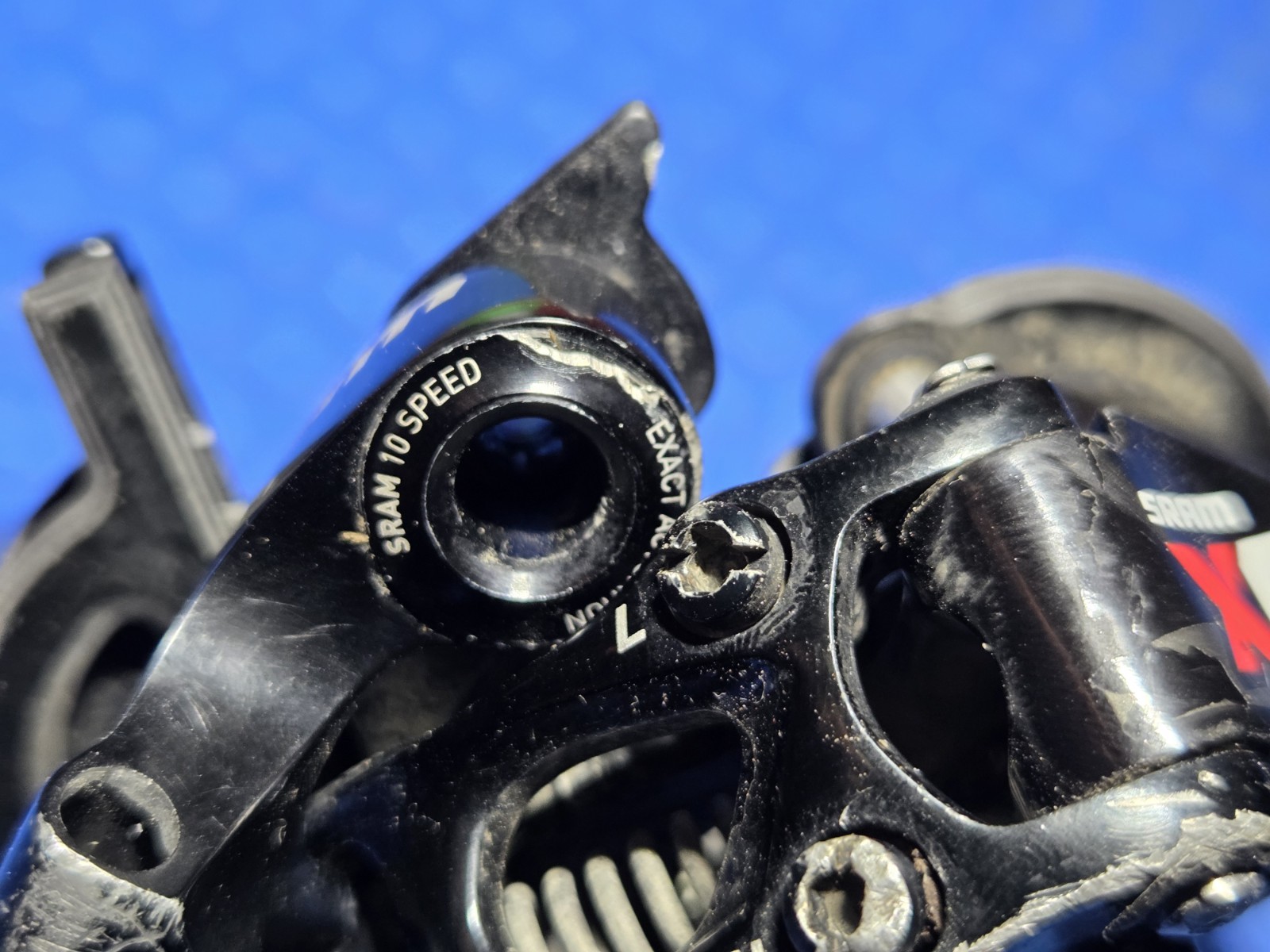 Sram X0 10 Speed Shifter And Carbon Short Cage Derailleur