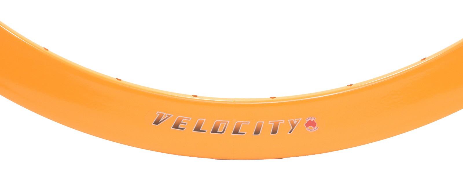 Velocity B43 Rim 700c 32H Orange NMSW Australia Triple-Walled Alloy 00s NEW NOS