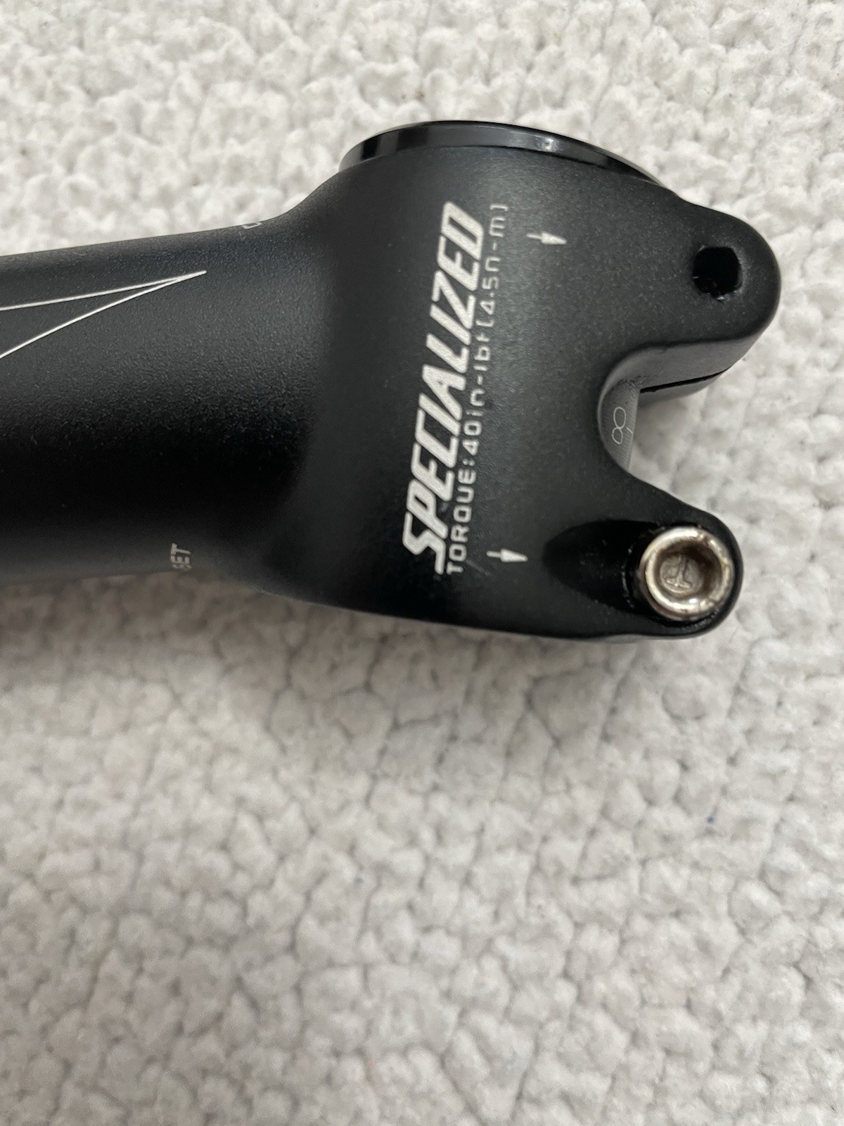 specialized Comp Drop Bars Black / W Stem B56