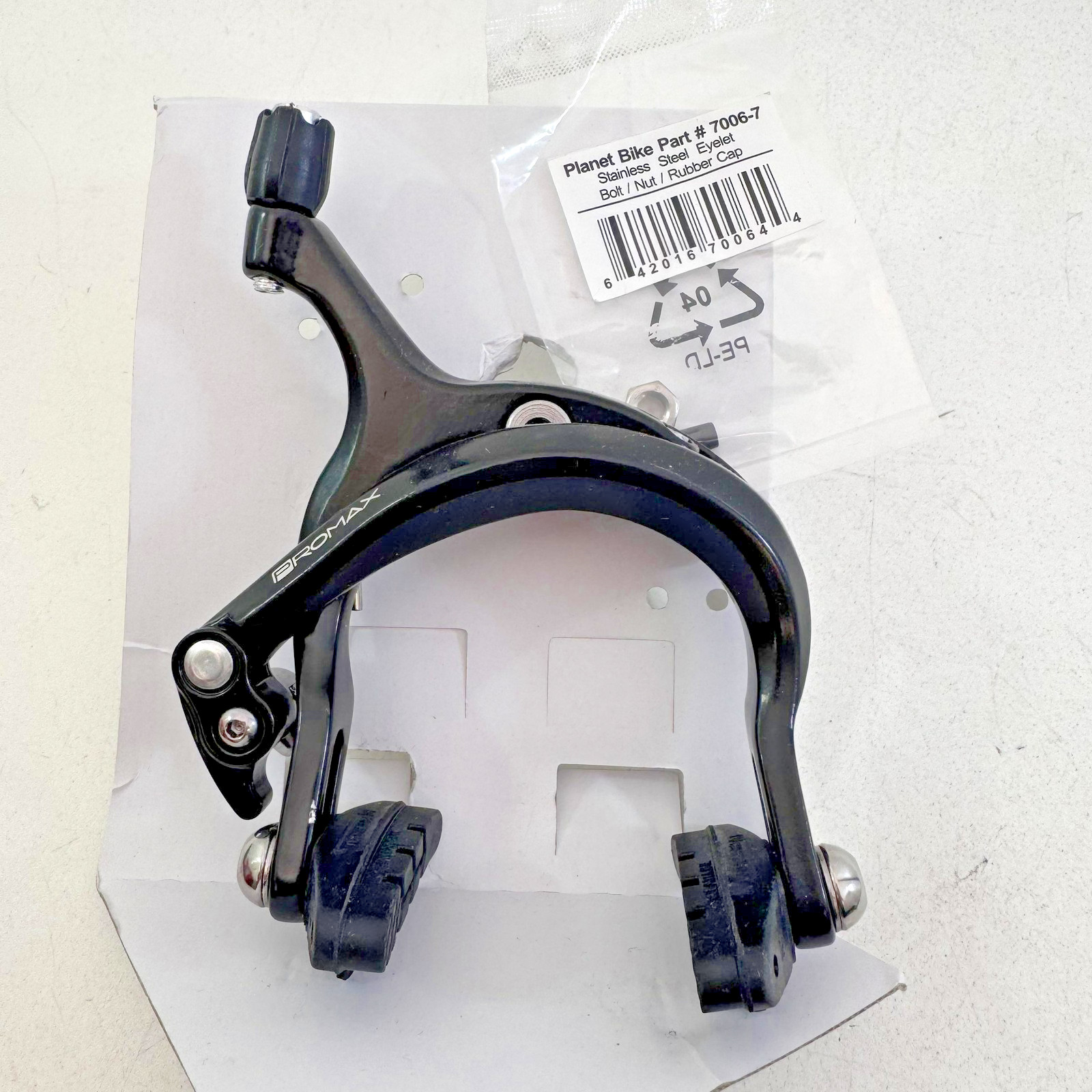 Promax RC-483 Front Road Caliper Brake Dual Pivot Side Pull Black Alloy Bike A77