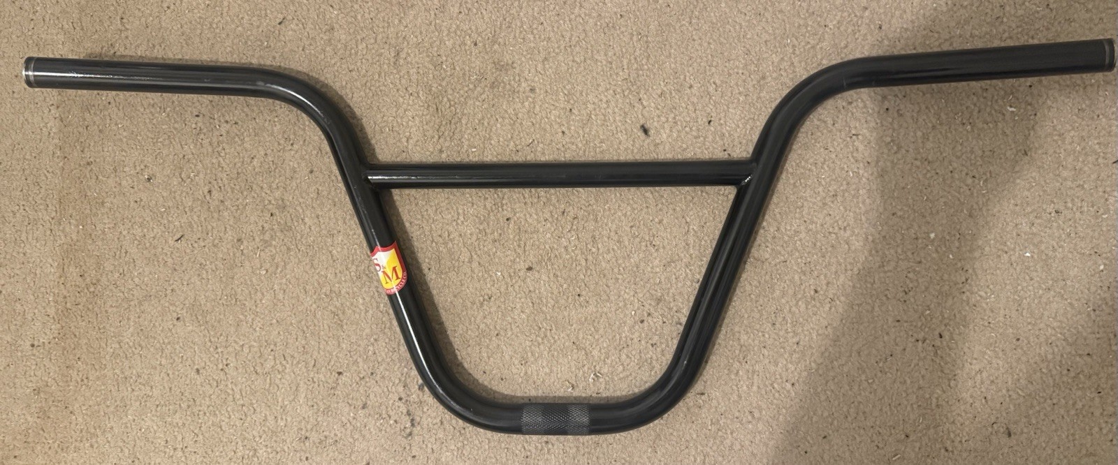 Perfect 10 Black BMX Bike Handlebars, 29in Wide, 22.2mm Clamp, 10in rise