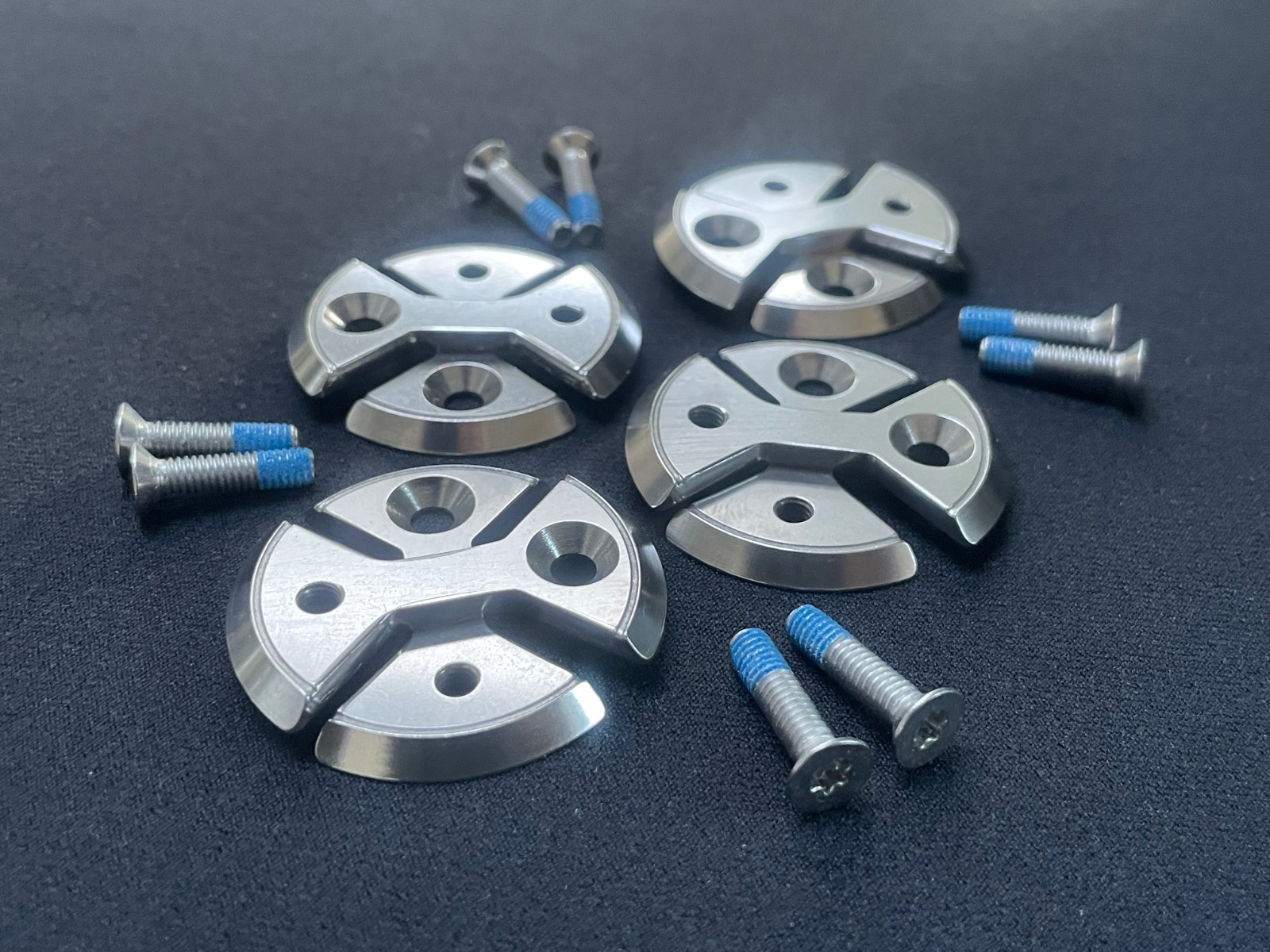 Speedplay Zero Stainless Steel pedal set, 53 (PEDALS ONLY) & misc parts, NEW