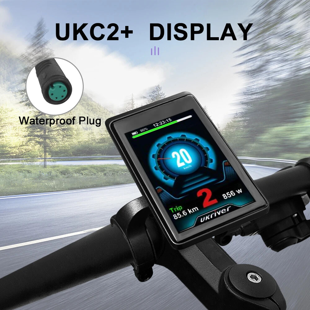 24V 36V 48V LCD Smart Display Electric Bicycle Mid Drive Motor Waterproof Kit