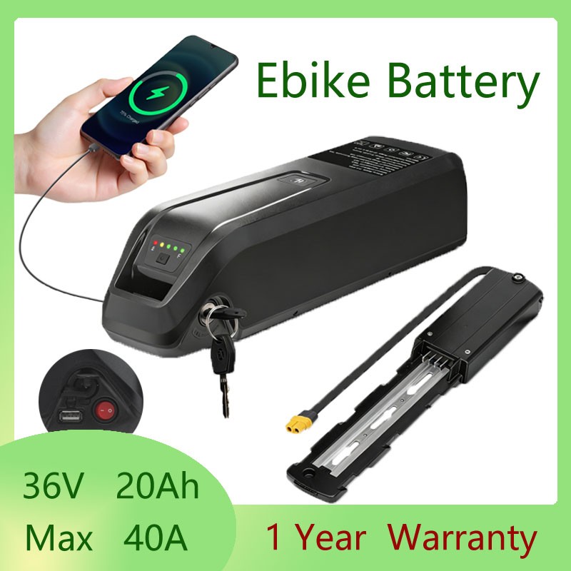 36V 20 Ah Hailong Li-ion Battery For Ebike Battery 0-1200W Motor – Long Lasting