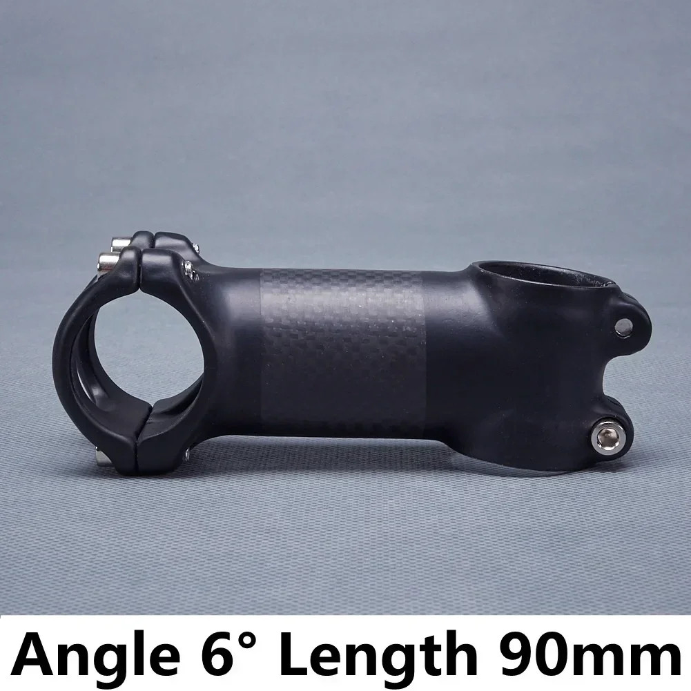 6/17 Degrees Carbon Bicycle Stem Mountain Road Bike Stem Length 60-120mm