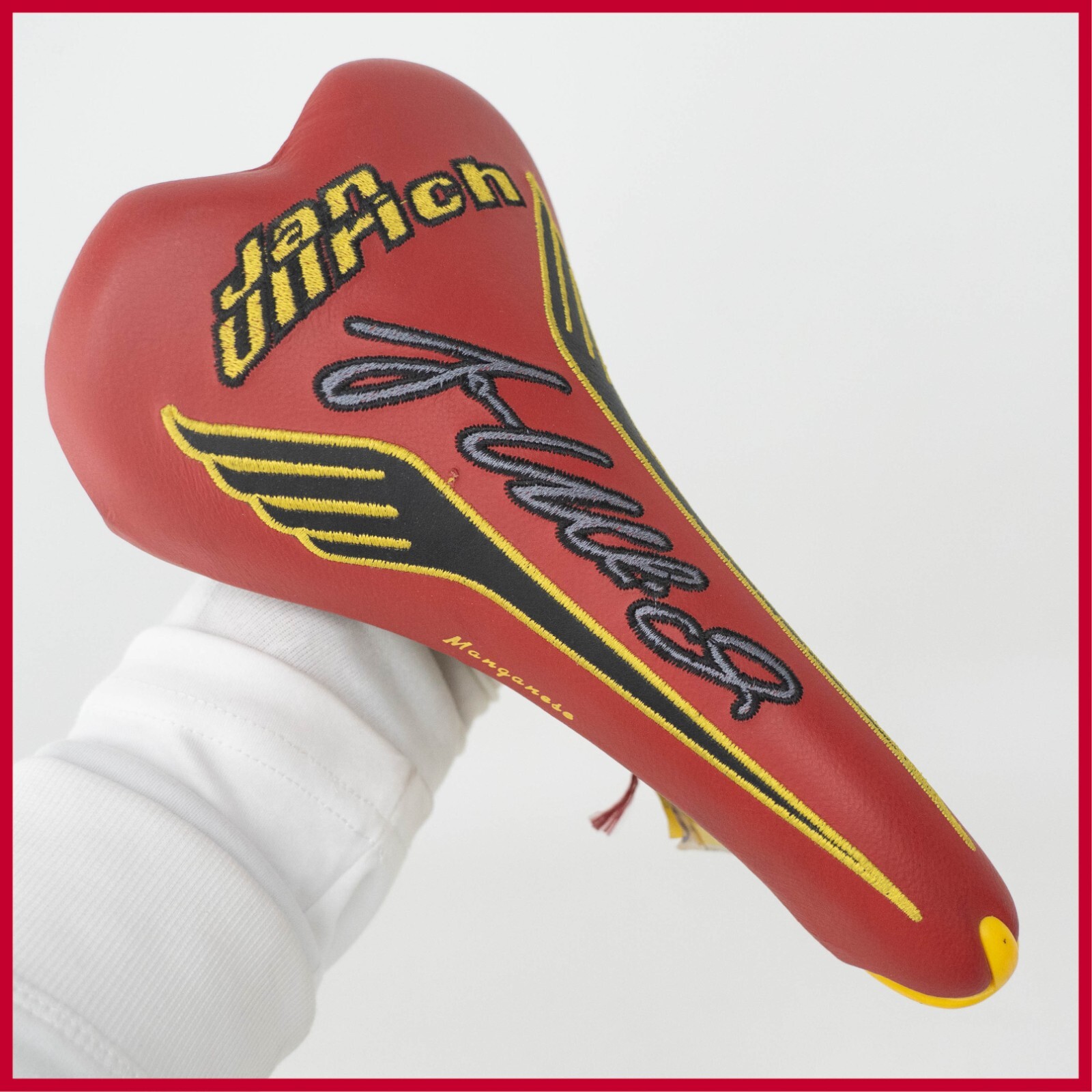 NOS SELLE ITALIA TURBO MATIC 3 ULLRICH VINTAGE SADDLE SEAT RACING ROAD