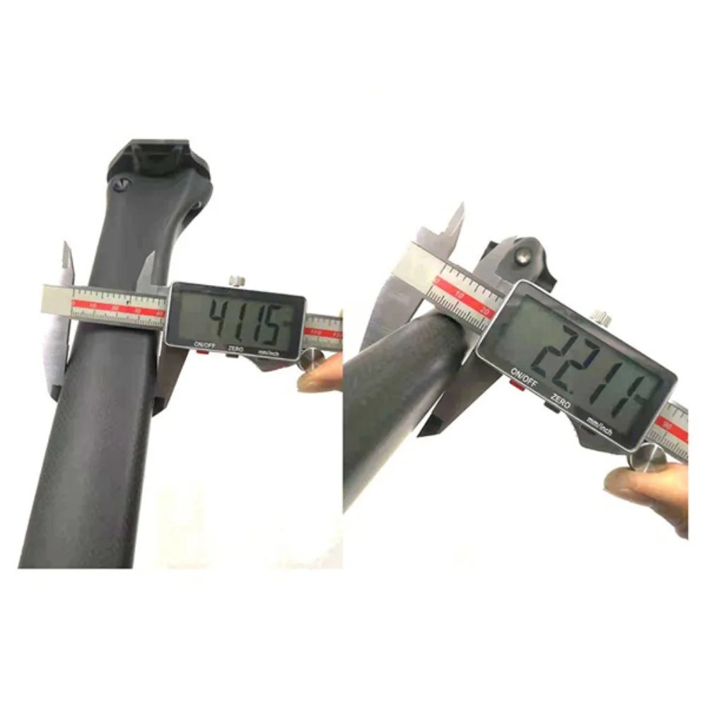 350mm Road Bike Carbon Fiber Seat Tube 0 25 Degrees for F12 / F10 / F8
