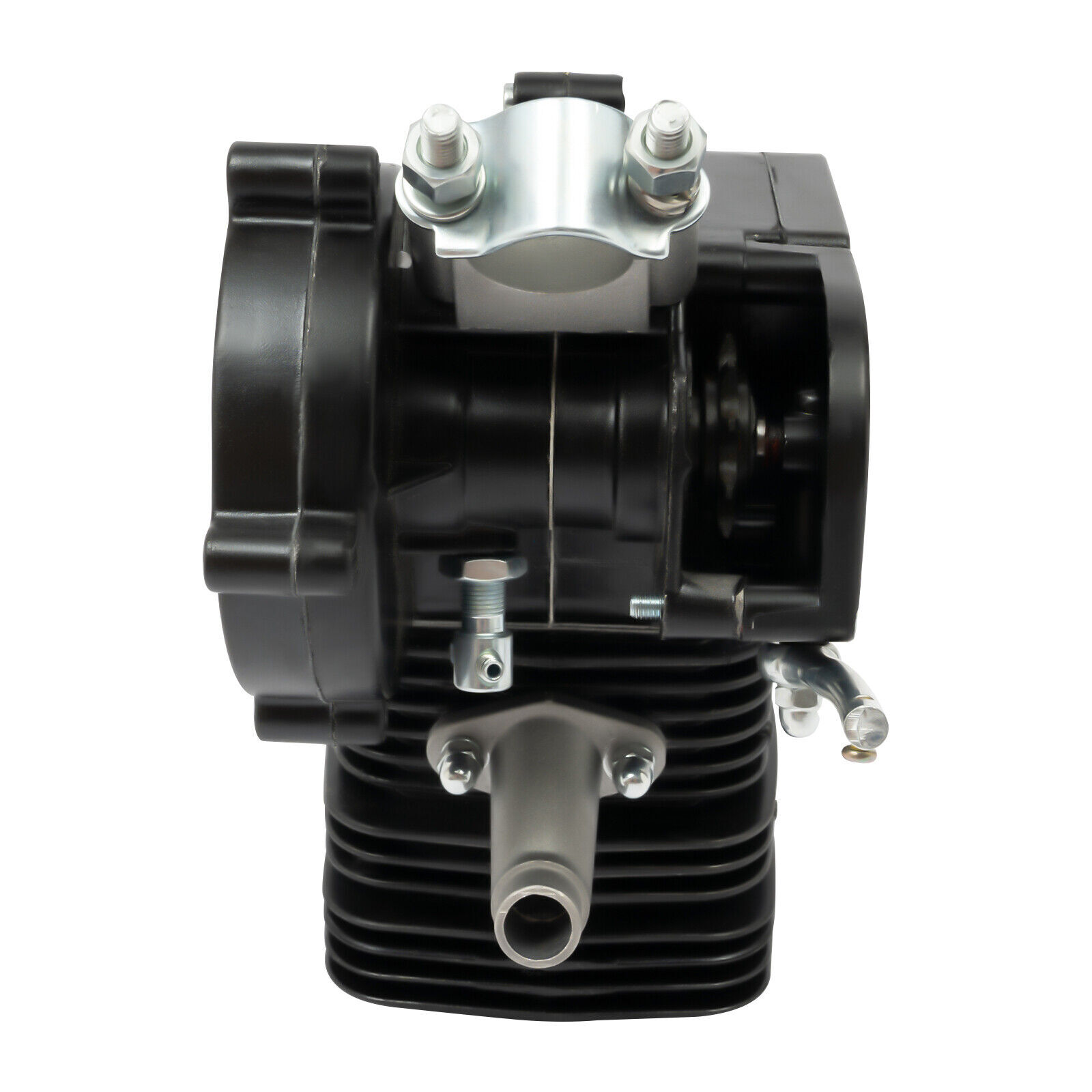 110cc Bicycle Gasoline Engine Motor Kit 2-Stroke Motorized Bike Kit Black US~