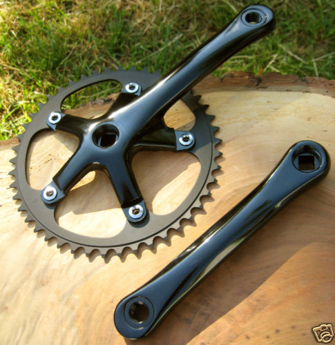 MURPHY Alloy Fixed Gear Bicycle Track Bike Crankset 46T 165MM – SHIPS FREE USA