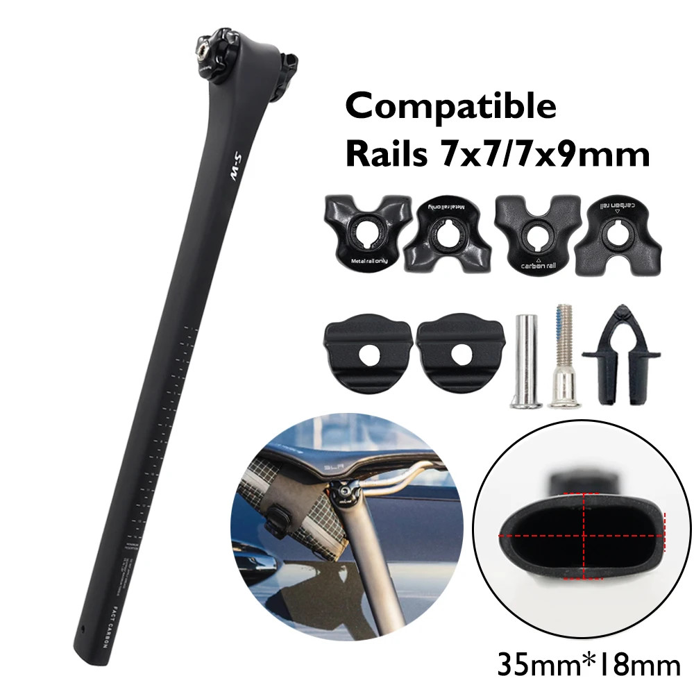 Carbon Seatpost Ultralight SL8 Road Bicycle Seat Post 0mm Offset Bicycle Parts