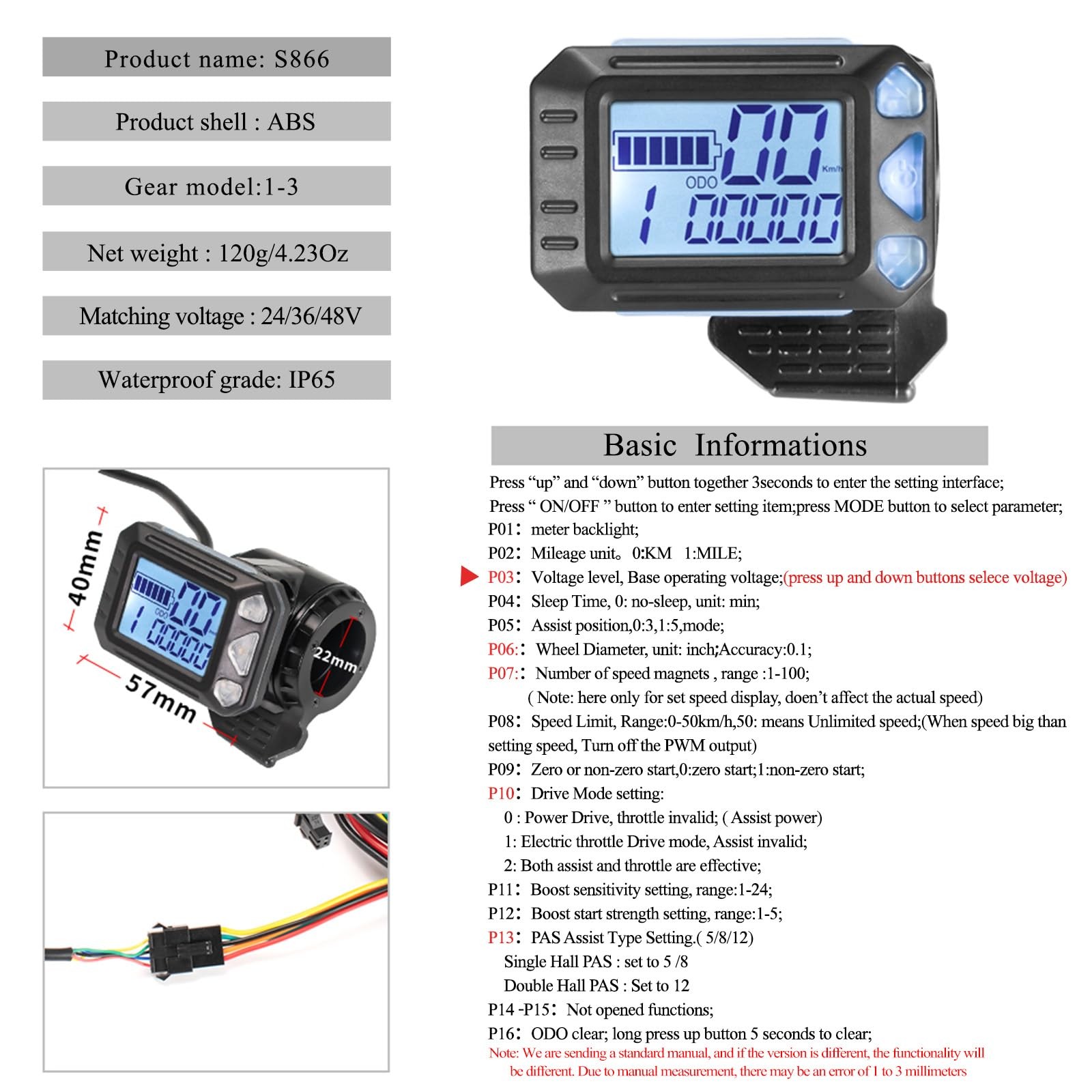 24V 36V 48V Ebike Controller Kit 350W Ebike Brushless Motor Controller with L…