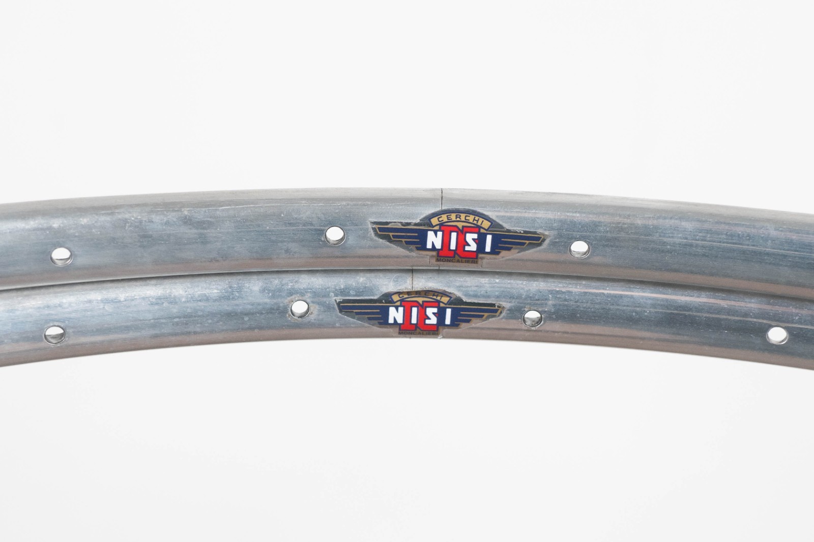 NOS NISI COUNTACH TUBULAR RIMS 28″ 700c 32H VINTAGE ROAD BICYCLE SILVER