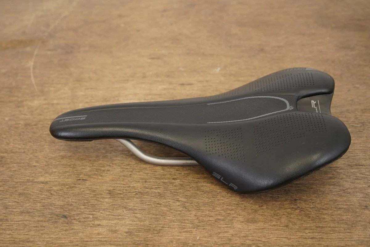 145mm Selle Italia SLR Boost Titanium 316 Rail Road Saddle 182g