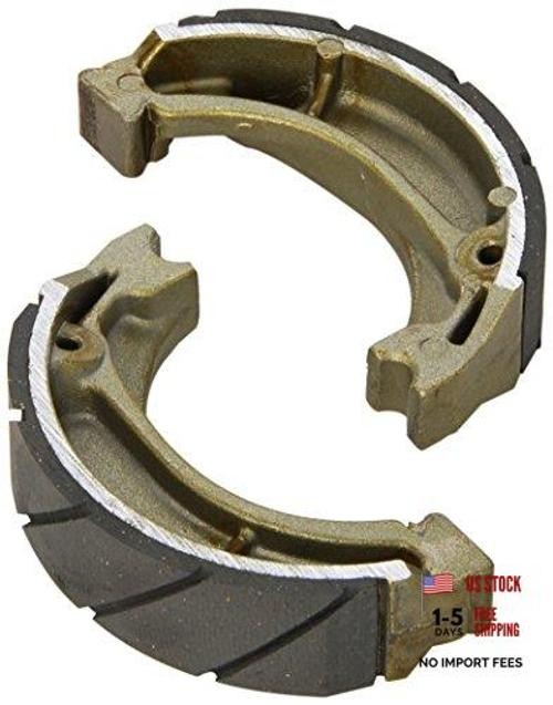 EBC Brakes 304G Water Grooved Brake Shoe, Silver, One-Size