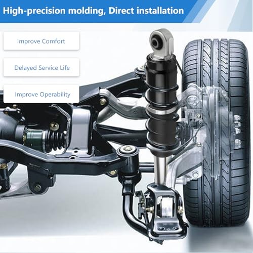 Pair Struts Shock Absorber Electric Assembly Assy Magnetic Compatible with Rear