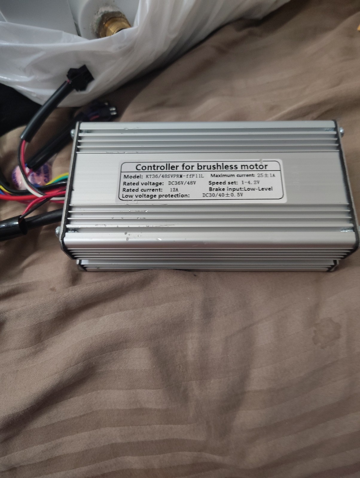 NBPOWER 36V/48V 350W 17A Brushless DC Motor Controller Ebike Controller…