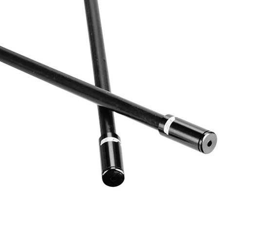 GUB Bicycle Cable Ferrules – Black Aluminum – 4mm (Shifter) and 5mm (Brake)