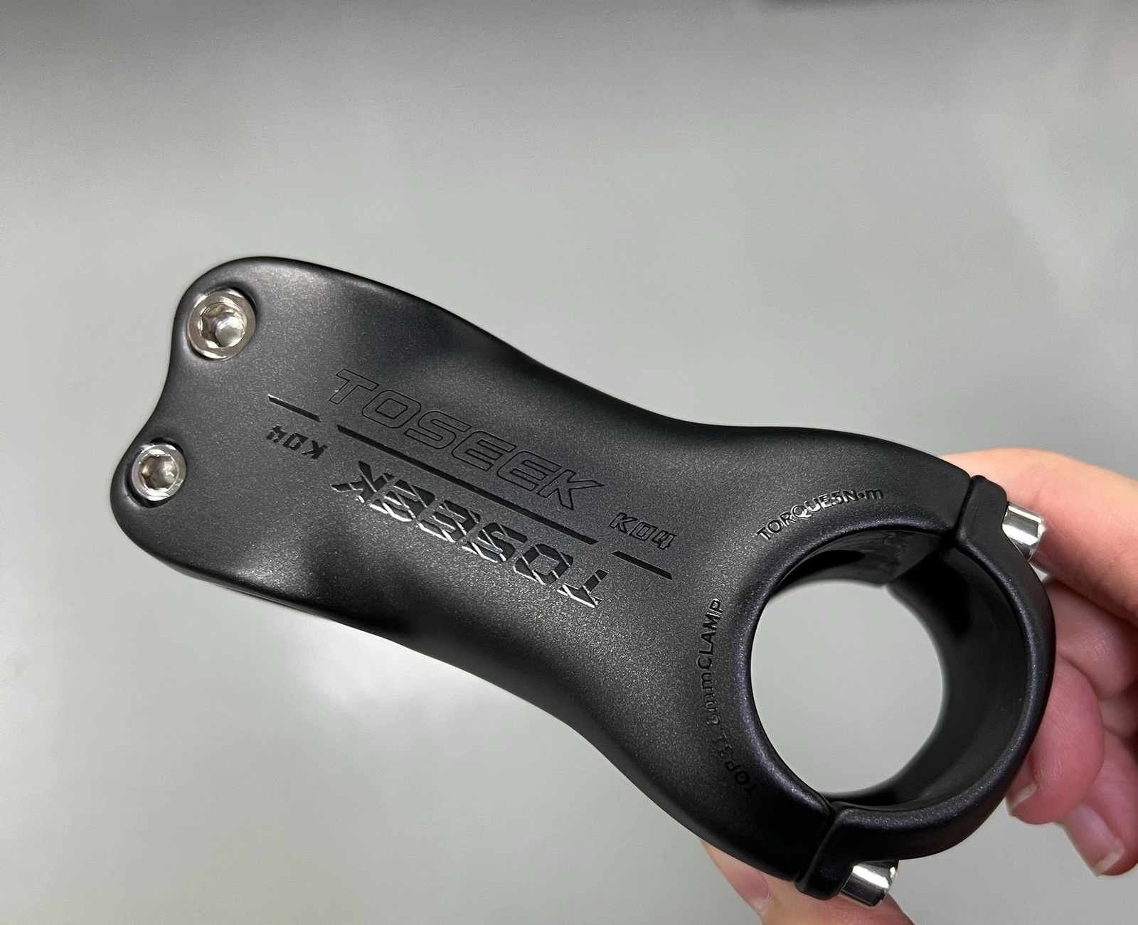 TOSEEK Carbon Stem 6°/17° MTB Mountain Road Bicycle Handlebar Stem 31.8*70-130mm