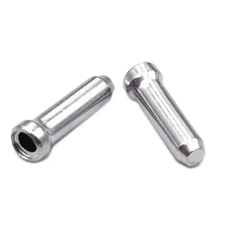 50-100Pcs Bike Cable End Caps Aluminum Alloy Brake Shift Wire Tips MTB Road