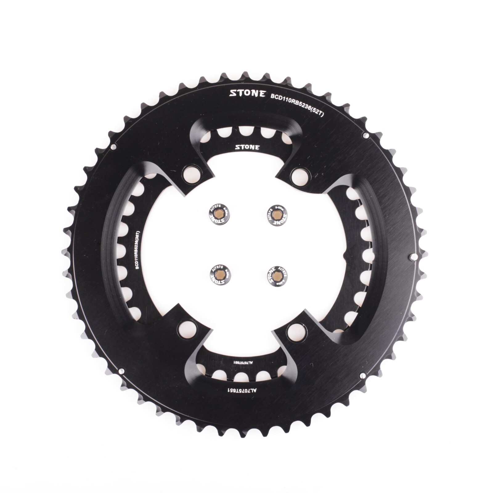 for Shimano 105 R7000 R8000 R9100 Double Chainring BCD110 50/34T 52/36T 53/39T