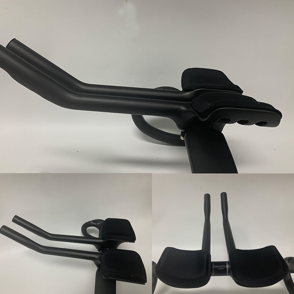 31.8 Carbon Road Bicycle Rest TT Triathlon Handlebar 30°Racing Aero Bar 360mm