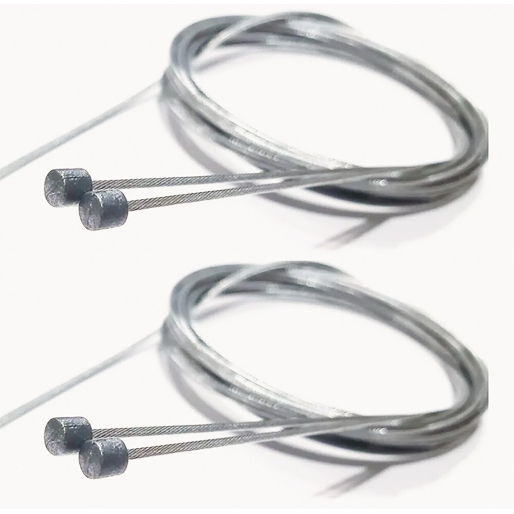Bicycle Stainless Steel Gear Shifter Cables – 2100mm, 83in – 2 pairs (4 cables)