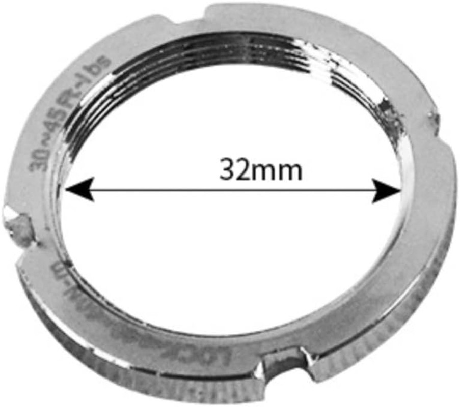 Fixed Gear Freewheel Cog Lockring Set for Fixie Track Bike | Steel components, 1