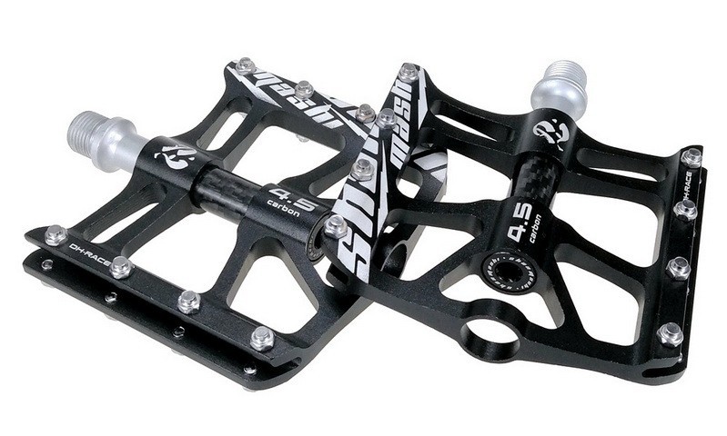 Aluminum Road MTB Mountain Bike XC Bicycle Pedal Flat Pedals 3 Bearings 1 pair