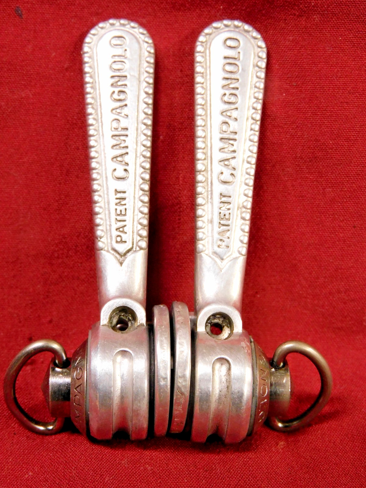 Excellent Early 1980’s Campagnolo #1013 Nuovo Super Record Shift Levers Braze-on