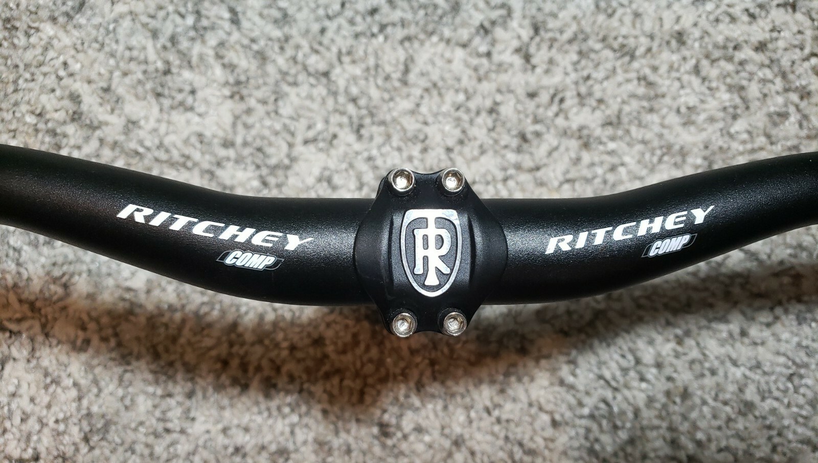 Ritchey Comp 4-Axis Stem 120mm, 31.8mm Aluminum + MTB Flat Bar