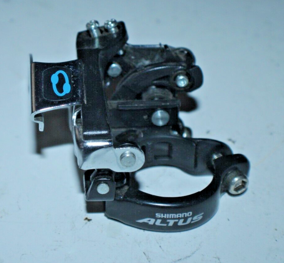 Shimano Altus Triple Front MTB Derailleur FD-M310 34.9mm 66-69° Silver Ships USA
