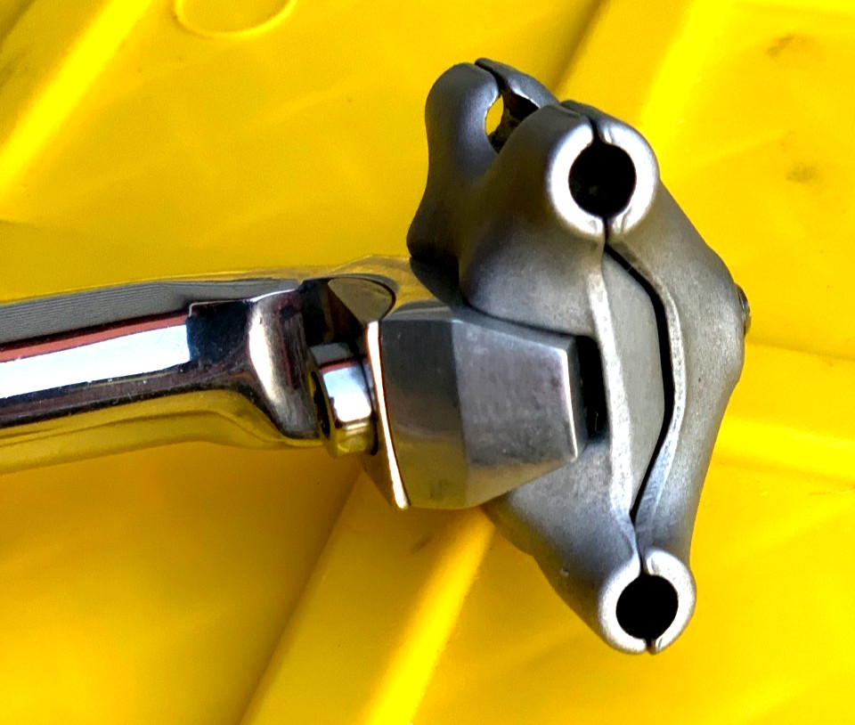 Vintage 1980s CAMPAGNOLO A0R2 C-RECORD Aero 210mm Seat Post 27.2mm NICE!