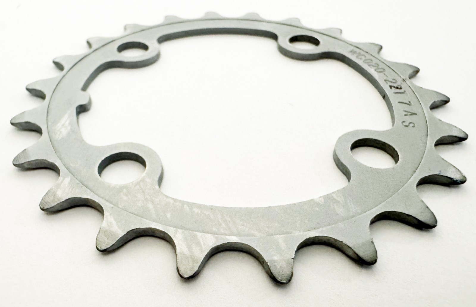 FSA WC020 22-Tooth 64mm Silver Steel, 4-Bolt, 64mm BCD Chain Ring – nos