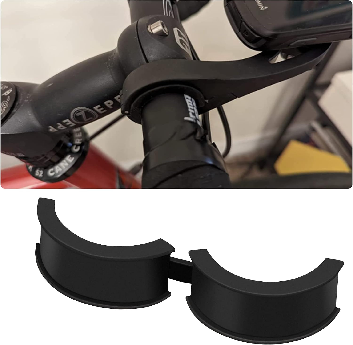 16 Pcs Bicycle Handlebar Rubber Gasket, 31.8 to 22.2/25.4 Non-Slip Durable