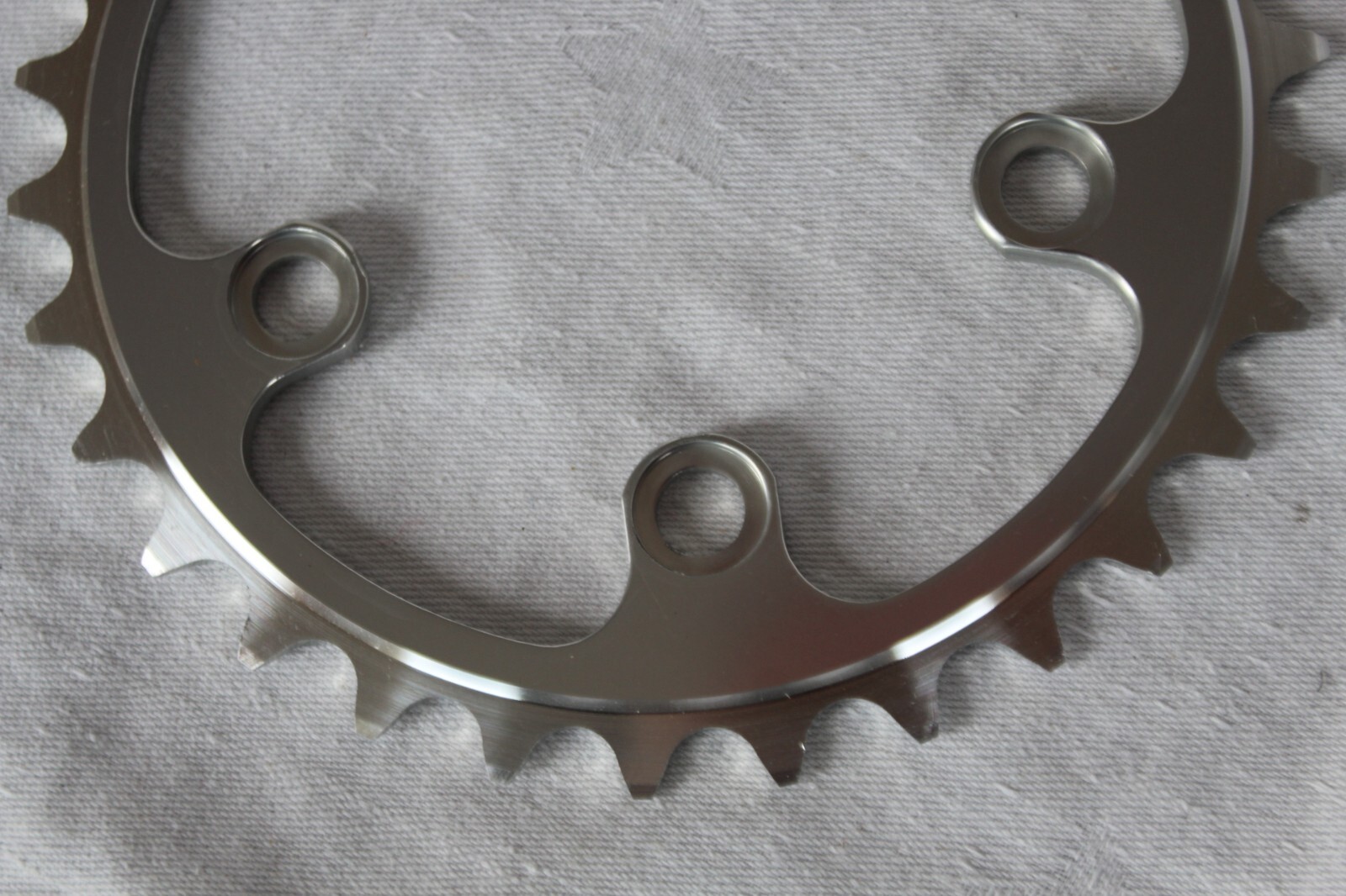 Specialites ZEPHYR 30T 74 mm Chainring Silver 9/10 Speed NOS Triple 7075 T6