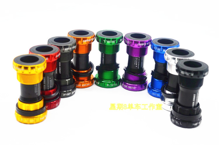 CNC BB91 Thread fit 68-73mm Road Bicycle MTB Bike Bearing Bottom Bracket
