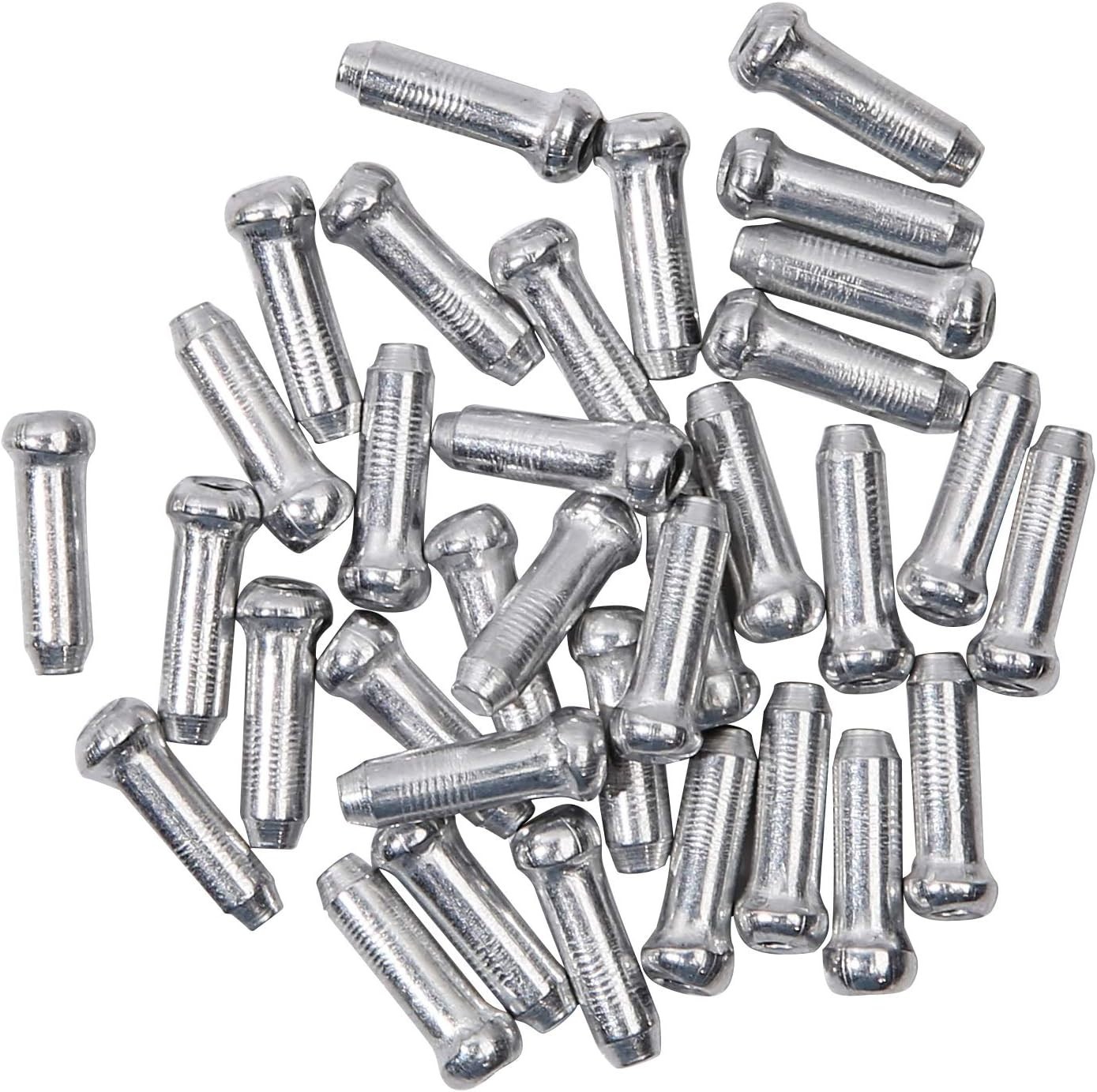 100PCS High-Quality Aluminum Bike Cable End Caps for Road & Mountain Bicycles