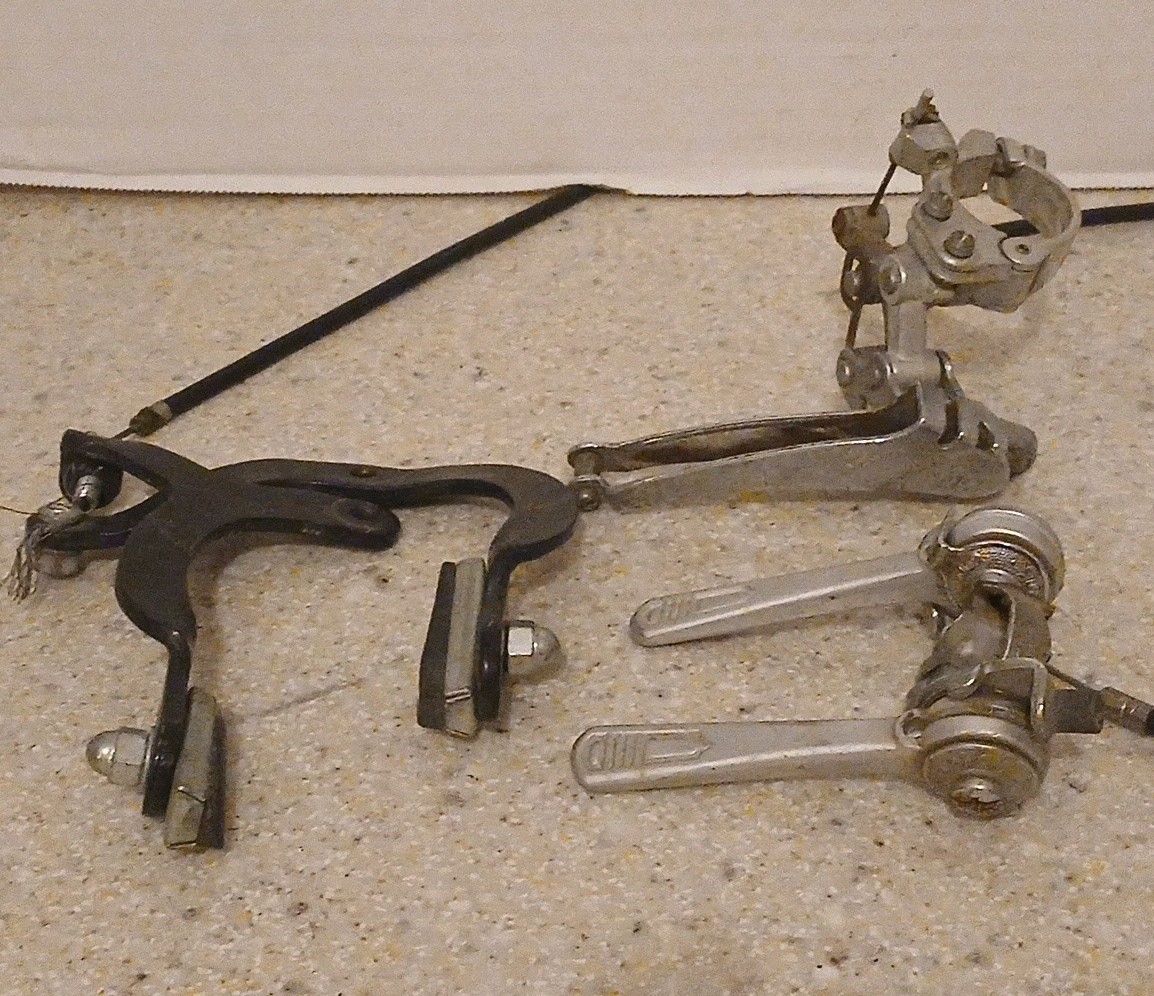 PART LOT SUNTOUR SPIRIT FRONT DERAILLEUR CLAMP-ON 28.6 MM 5, 6, OR 7 SPEED