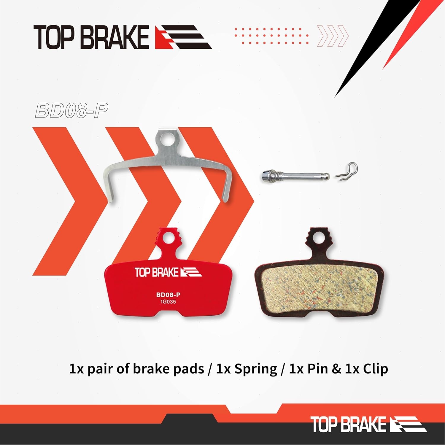 TOP BRAKE Disc Pads SRAM Code Guide G2 DB8 MTB eMTB Enduro Brake Pads