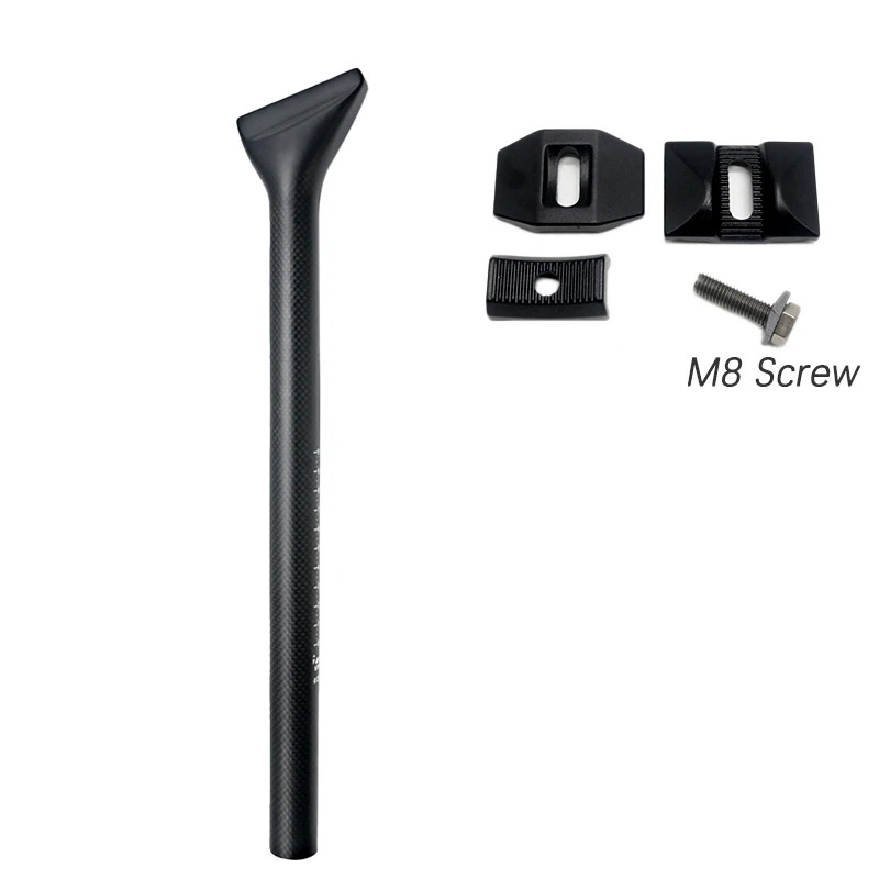 Carbon Road Mountain Bike Seatpost Offset 0mm 13mm 17mm 25.4 27.2 30.8 31.6mm