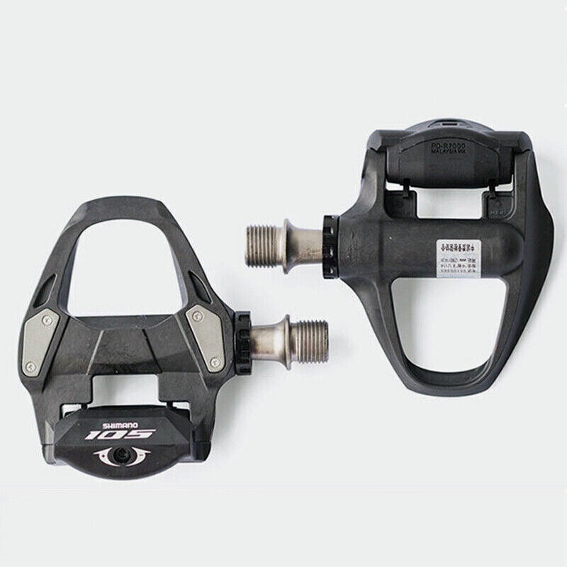 Shimano PD-R7000 Carbon Fiber 9/16″ Clipless Pedals SPD-SL with SH11 6° Cleats