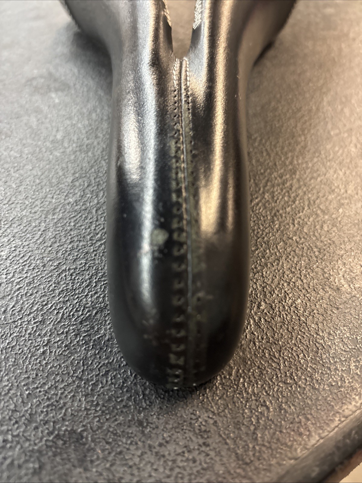 Selle Italia Max Gel Flow Saddle BLACK Made in ITALY 152×278 √ VINTAGE USED